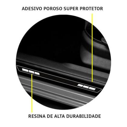 Kit Soleira Porta Top Premium Fiat Siena Todos anos - Leandrini Imagem de Kit Soleira Porta Top Premium Fiat Siena Todos anos