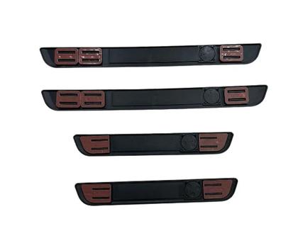 Imagem de Kit Soleiras Led Azul Aço Inox KX3 - Dolphin e Mini Dolphin 2023 a 2025