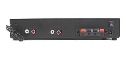 Imagem de Kit Som Ambient Receiver Bt 1002+4 Arandelas Teto Gessopreta