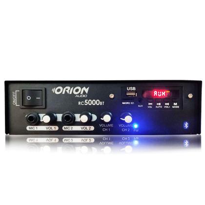 Imagem de Kit Som Ambiente 300w Bluetooth + 16 Caixas Acústica Gesso