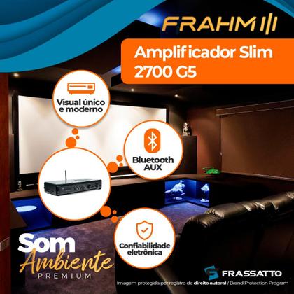 Imagem de Kit Som Ambiente Bluetooth Area Gourmet Conexão Optical Tv Spotify + 4 Arandelas Embutir Jbl