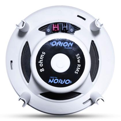 Imagem de Kit Som Ambiente Receiver Bluetooth Usb +6 Arandelas Brancas