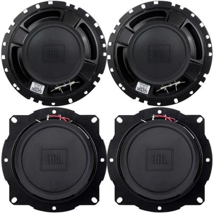 Imagem de Kit Som Automotivo 4 Alto Falantes Carro Jbl 6 Pol + 5 Pol + Amplificador Stetsom