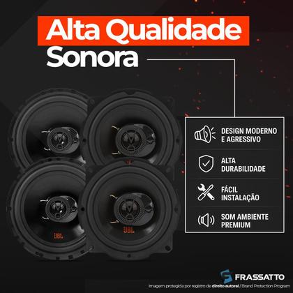 Imagem de Kit Som Automotivo Bluetooth Jbl Carro Usb Sd Mp3 Player + 4 Alto Falantes Portas Jbl