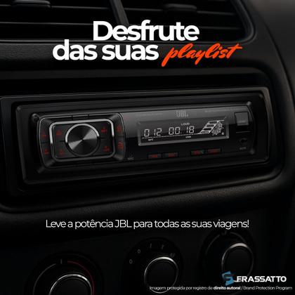 Imagem de Kit Som Automotivo Bluetooth Jbl Carro Usb Sd Mp3 Player + 4 Alto Falantes Portas Jbl