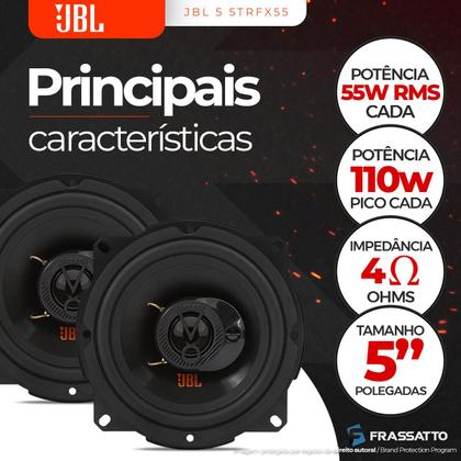 Imagem de Kit Som Automotivo Bluetooth Jbl Carro Usb Sd Mp3 Player + 4 Alto Falantes Portas Jbl