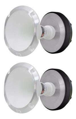 Imagem de Kit Som Carro Jbl Selenium 2driver D220ti + 2cornetao Branca