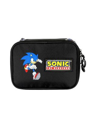 Imagem de Kit Sonic Completo: Mochila E Estojo Box - Preto