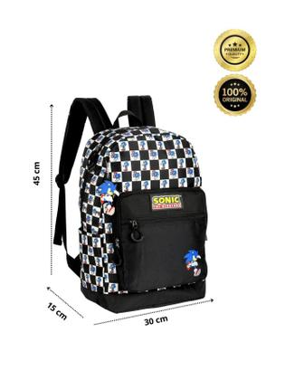 Imagem de Kit Sonic Completo: Mochila E Estojo Box - Preto