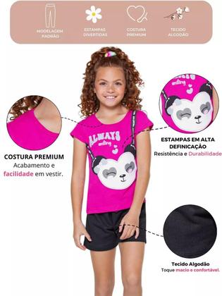 Imagem de Kit Sortido 10 Peças de Roupas Infantil Menina Conjunto Verão Roupas Infantil Menina dias quentes