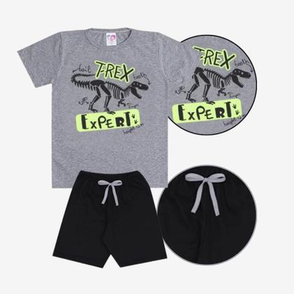 Imagem de Kit Sortido 10 Peças de Roupas Infantil Menino Kit 5 Conjuntos Infantil (5 Camiseta + 5 Shorts) 