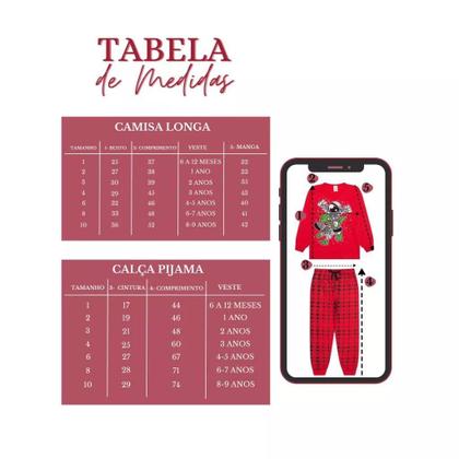 Imagem de Kit Sortido 10 Peças Pijama Infantil Menino Manga Comprida kit 5 pijamas para menino manga longa