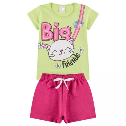 Imagem de Kit Sortido 14 Peças de Roupas bebê Menina Conjunto Verão Roupas Infantil bebê dias quentes