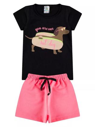 Imagem de Kit Sortido 14 Peças de Roupas Infantil Menina Conjunto Verão Roupas Infantil Menina dias quentes