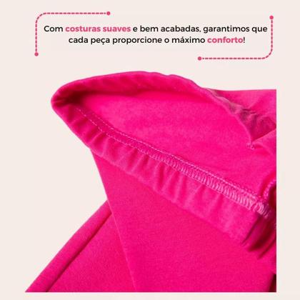 Imagem de Kit Sortido de 4 Calças Leggings de Cotton Meninas Roupa Infantil menina conforto