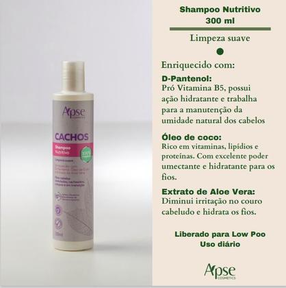 Imagem de Kit Sos Cachos Shampoo Condicionador Máscara E Ativador Apse