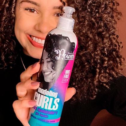 Imagem de Kit Soul Power Creme para Pentear Curly Styling Cream 800g + Seiva Modeladora Modeling Curls 315ml
