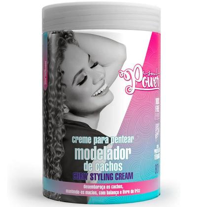 Imagem de Kit Soul Power Creme para Pentear Curly Styling Cream 800g + Seiva Modeladora Modeling Curls 315ml