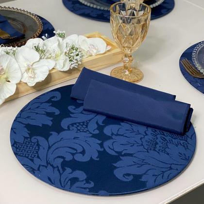 Imagem de Kit Sousplat com Guardanapos Jacquard 