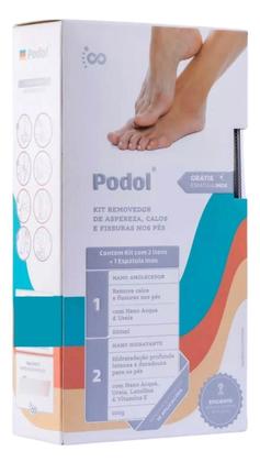 Imagem de Kit Spa Dos Pes Podol Com Ureia Amolecedor E Hidratante Original