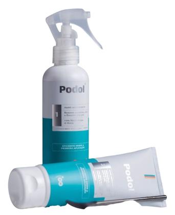 Imagem de Kit Spa Dos Pes Podol Com Ureia Amolecedor E Hidratante Original