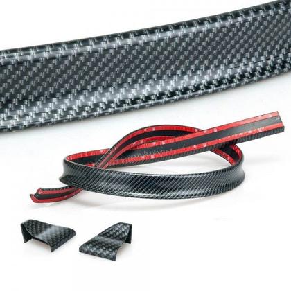 Imagem de Kit Spoiler Adesivo Aerofólio Aerodinâmico Epman 1.5 Metros - Fibra de Carbono