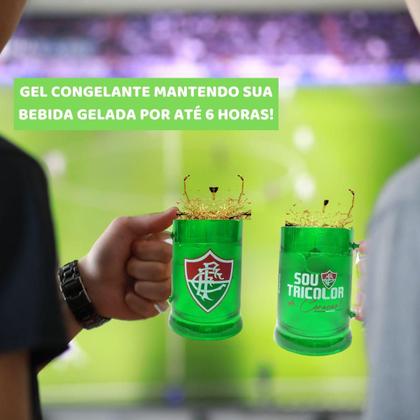 Imagem de Kit Squeeze Térmica 550Ml + Caneca Gel Gelado Fluminense