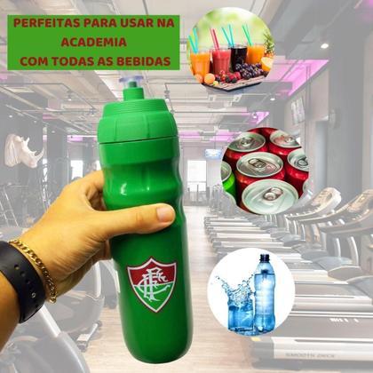 Imagem de Kit Squeeze Térmica 550Ml + Caneca Gel Gelado Fluminense