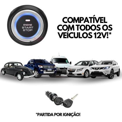 Imagem de Kit start stop cardot com 2 controles e modulo bluetooth