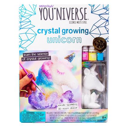 Imagem de Kit STEM YOUNIVERSE 3D Crystal Growing Unicorn Kids 6+