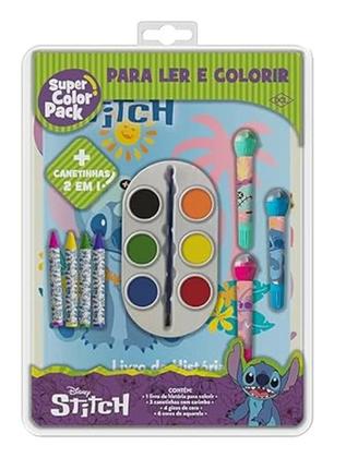 Imagem de Kit: Stitch Contos para Brincar + Disney - Super Color Pack - Stitch