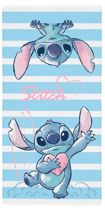 Imagem de Kit Stitch Jogo Lençol 2 Pçs + Toalha Banho Original Disney