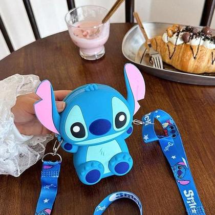 Imagem de Kit Stitch Jogo Quebra Cabeça Disney 60 Peças + Bolsinha