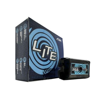 Imagem de Kit Strobo Lite AJK Digital 2 Faróis RGB Central de Iluminação Light LED 3W Automotivo