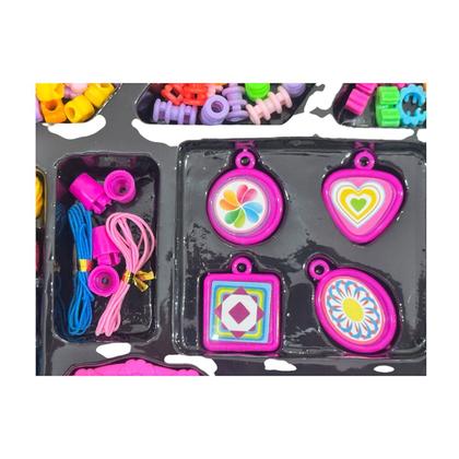 Imagem de Kit Style Fashion Aplicador de Miçangas p/ Cabelo Zippy Toys