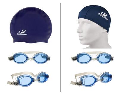Imagem de Kit Sunga Boxer, Óculos UV e Touca Natação Hidro Praia ML03 Hammerhead