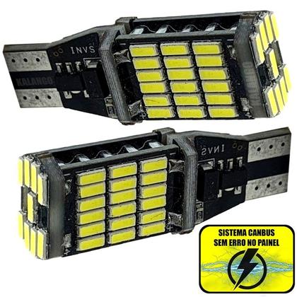 Imagem de Kit Super Led H4 6000K Canceller Alto e Baixo Gol G1 + T10
