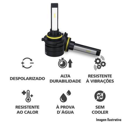 Imagem de Kit Super LED NANO 6000K HB3/HB4 S14 Shock Light 3600 Lumens