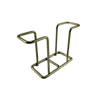 Imagem de Kit Suporte 40 Cápsulas 3 Corações + Porta Copos Sachês Guardanapos Dourado - Future