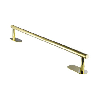 Imagem de Kit Suporte Acessórios Banheiro Lavabo Aço Inox Dourado Gold