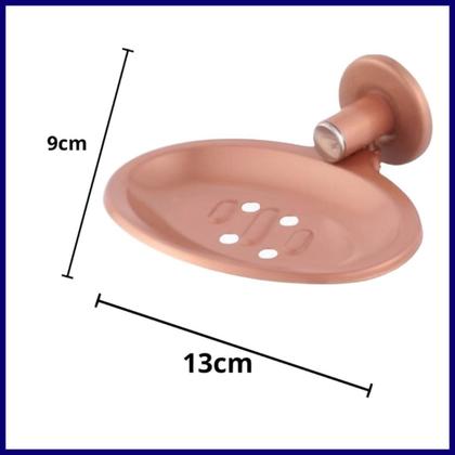 Imagem de Kit Suporte Acessórios Pra Banheiro Lavabo 5 Peças