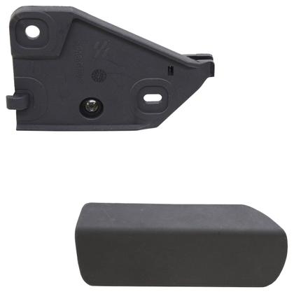 Imagem de Kit Suporte Fechadura Puxador Capô Amarok 2013 2014 2015 2016 2017 2018 2019 2020 2021 2022 2023