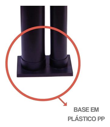 Imagem de Kit Suporte Porta Copo Descartável Água 200ml + Café 50ml + Lixeira Pvc