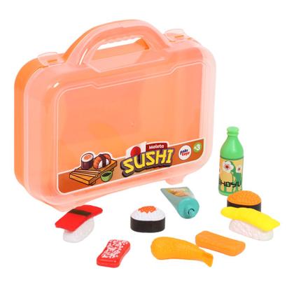 Imagem de Kit Sushi Infantil Plástico 10 Acessórios Comida Japonesa