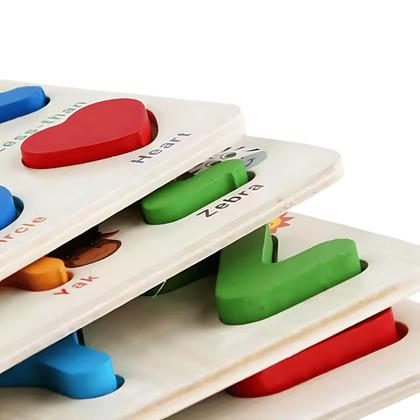 Imagem de Kit Tabuleiro Didatico Encaixe Numero Formas e Quebra Cabeça Corpo Humano Menina