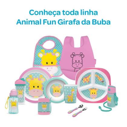 Imagem de Kit talher girafinha buba