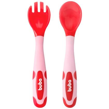 Imagem de Kit Talher Termossensível Buba Rosa