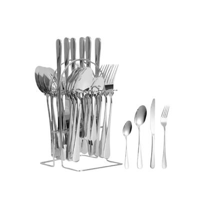 Imagem de Kit talheres 25 peças inox inglaterra silver kehome