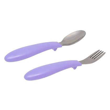 Imagem de Kit Talheres + Bento Box Lancheira Com Divisórias Zoo Buba