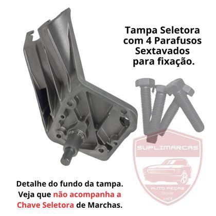 Imagem de Kit Tampa Seletora do trambulador Chevrolet Astra Celta Classic Prisma Vectra Zafira